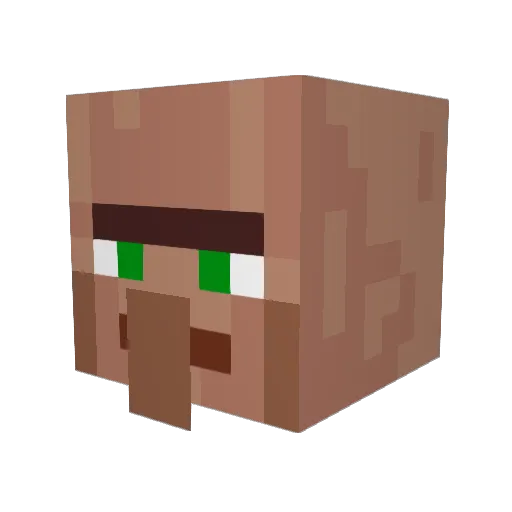 bobddotcom Minecraft avatar head, 3D render