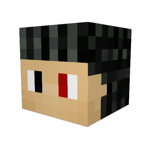 bobdel_94 Minecraft avatar head, 3D render