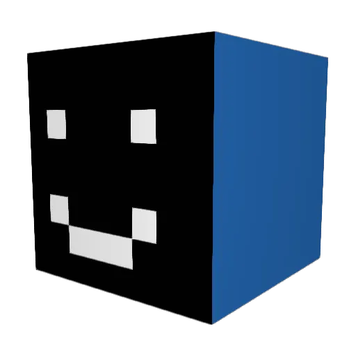 bobedBob Minecraft avatar head, 3D render