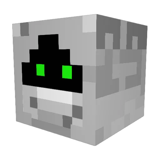 bober_GG Minecraft avatar head, 3D render