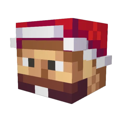 bobfat11 Minecraft avatar head, 3D render