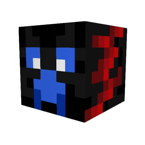 bobguts Minecraft avatar head, 3D render
