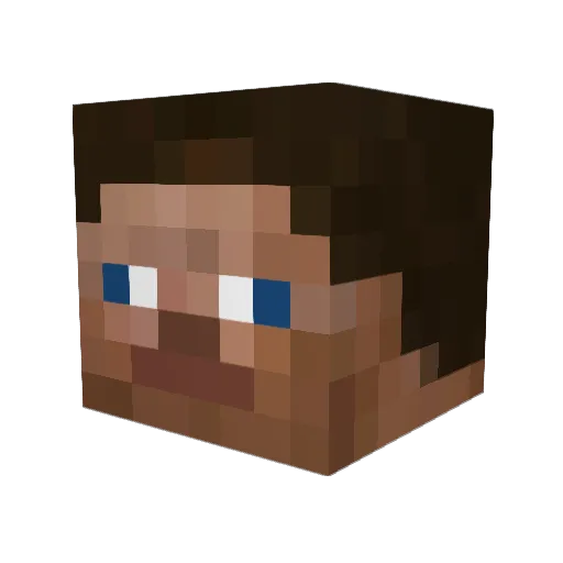 bobikopf22 Minecraft avatar head, 3D render