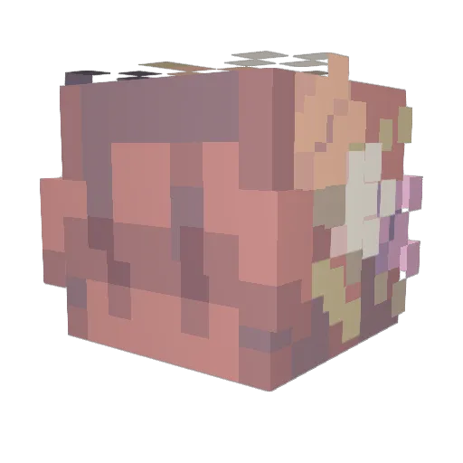 bobisarobot Minecraft avatar head, 3D render