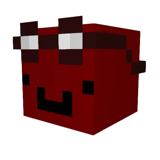 boblaguavdia Minecraft avatar head, 3D render