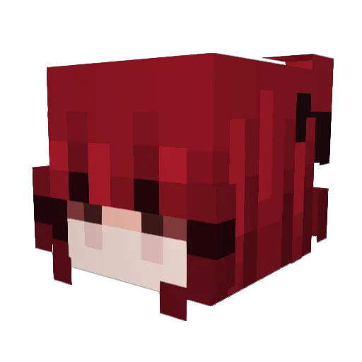 bobletee Minecraft avatar head, 3D render