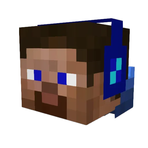 bobman3602 Minecraft avatar head, 3D render