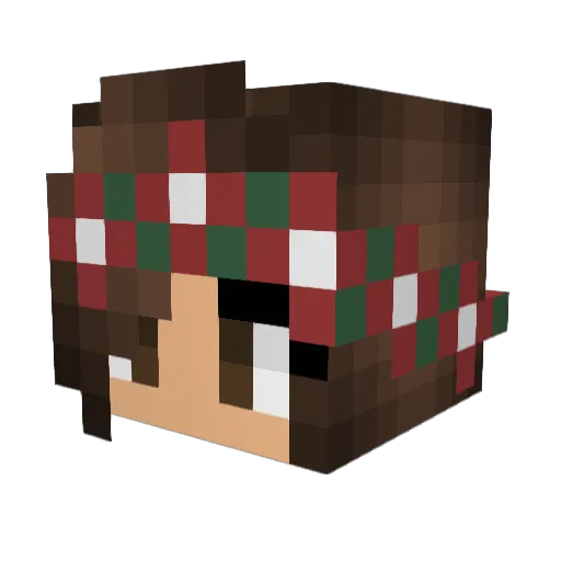 bobo0948 Minecraft avatar head, 3D render