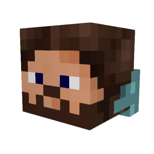 bobohunter6 Minecraft avatar head, 3D render