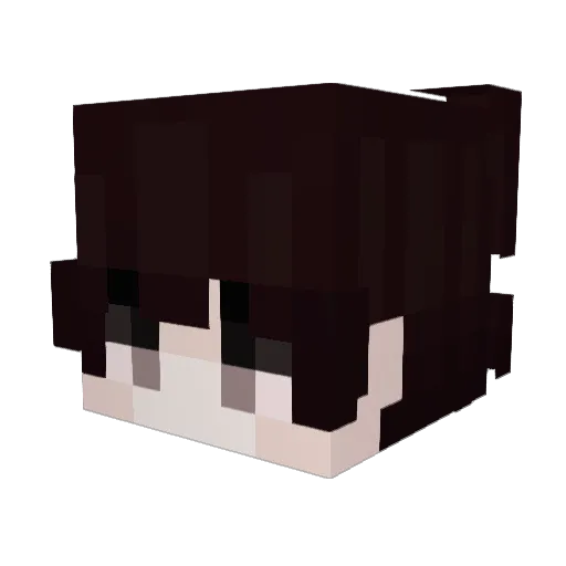 bobomadremuerta Minecraft avatar head, 3D render