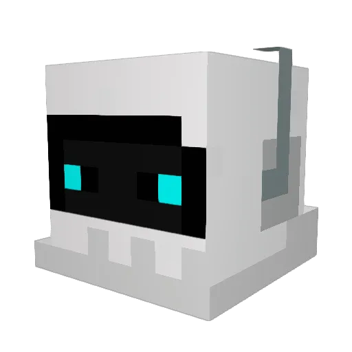 bobot45 Minecraft avatar head, 3D render