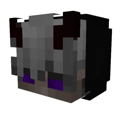 bobsfungjeri Minecraft avatar head, 3D render