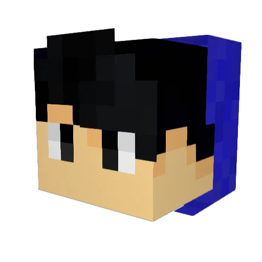 bobsik2 Minecraft avatar head, 3D render