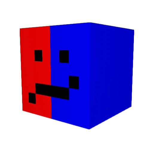 bobsly123 Minecraft avatar head, 3D render