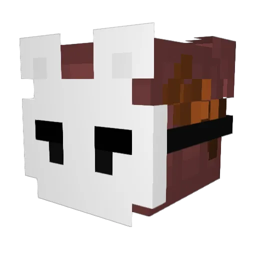 bobsmilkers Minecraft avatar head, 3D render