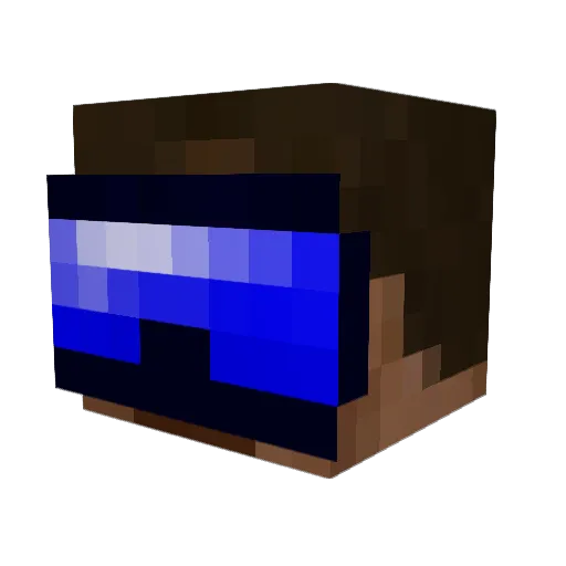 bobsmith3 Minecraft avatar head, 3D render