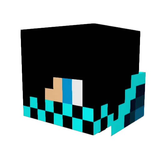 bobster1011 Minecraft avatar head, 3D render