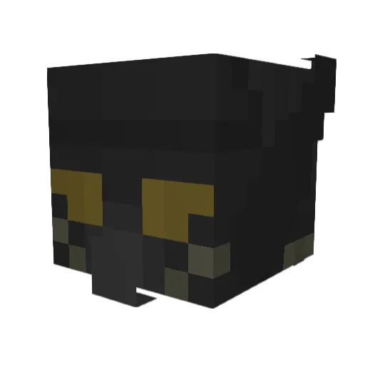 bobsury_104 Minecraft avatar head, 3D render