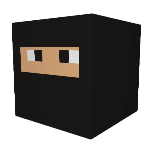 bobtank123 Minecraft avatar head, 3D render