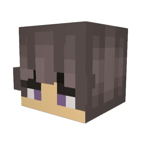 bobthe_1 Minecraft avatar head, 3D render