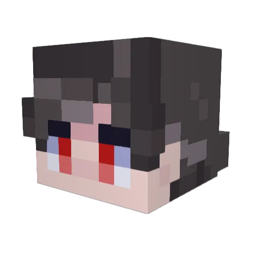 bobtheblob78 Minecraft avatar head, 3D render