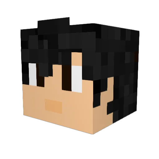 bobtheboss1234 Minecraft avatar head, 3D render