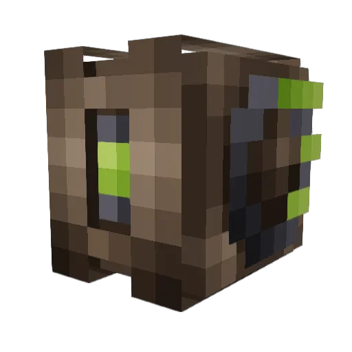 bobtruc Minecraft avatar head, 3D render