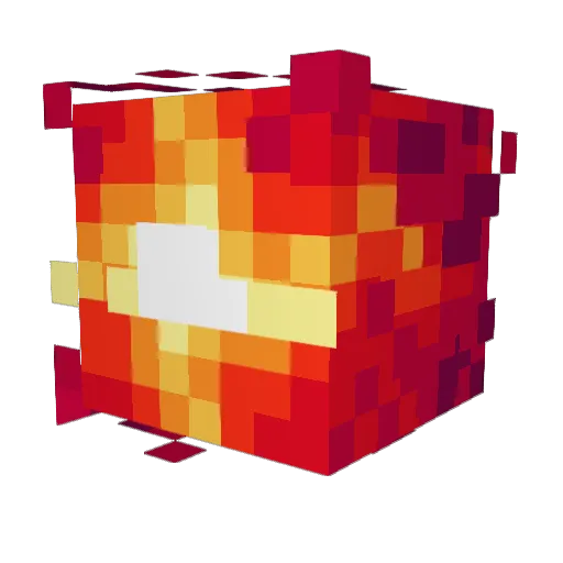 boburger128 Minecraft avatar head, 3D render