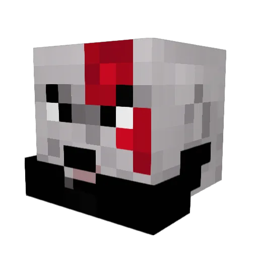 bobycar0 Minecraft avatar head, 3D render