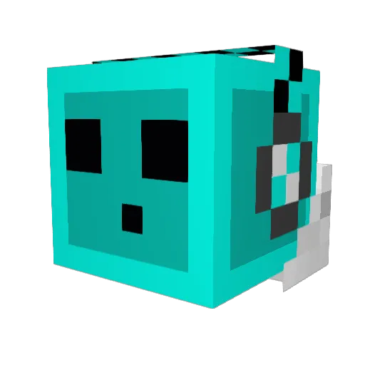 bobyx098 Minecraft avatar head, 3D render