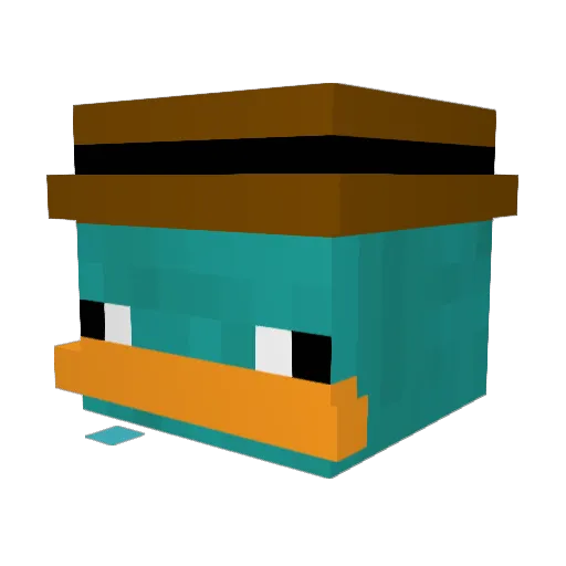 bodepayz Minecraft avatar head, 3D render