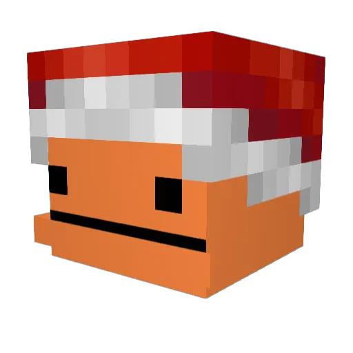 bodzio_peres Minecraft avatar head, 3D render