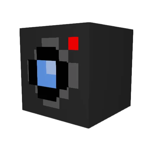 boecam Minecraft avatar head, 3D render