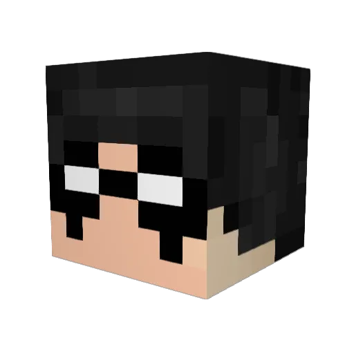 boehmer2015 Minecraft avatar head, 3D render