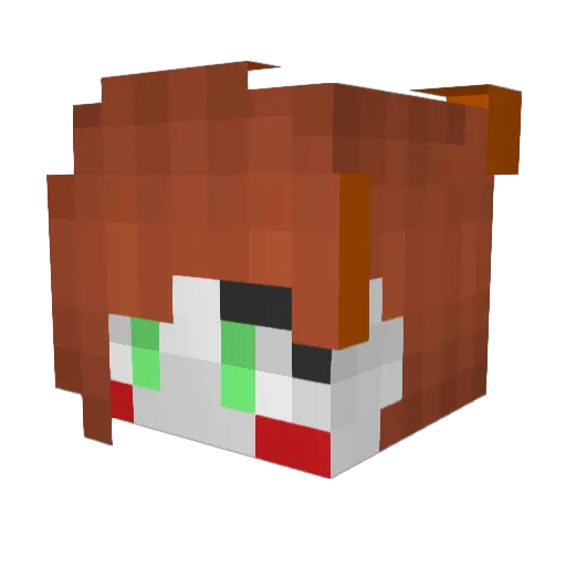 boemboem55 Minecraft avatar head, 3D render