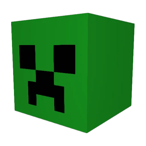 boeserkiller Minecraft avatar head, 3D render