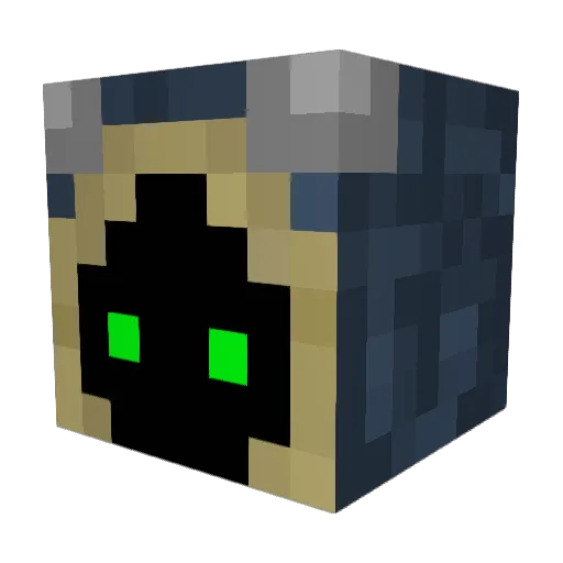 bofm_alma Minecraft avatar head, 3D render
