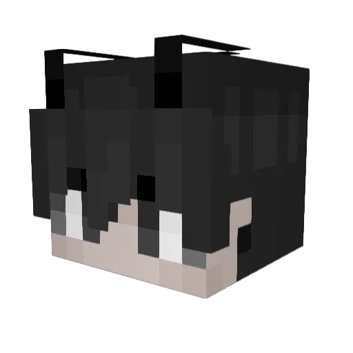 bogbul Minecraft avatar head, 3D render