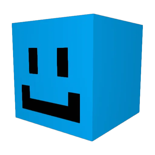 bogfromtheUK Minecraft avatar head, 3D render