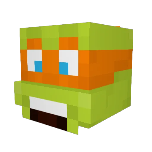 boggionee Minecraft avatar head, 3D render