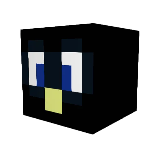 boh1996 Minecraft avatar head, 3D render