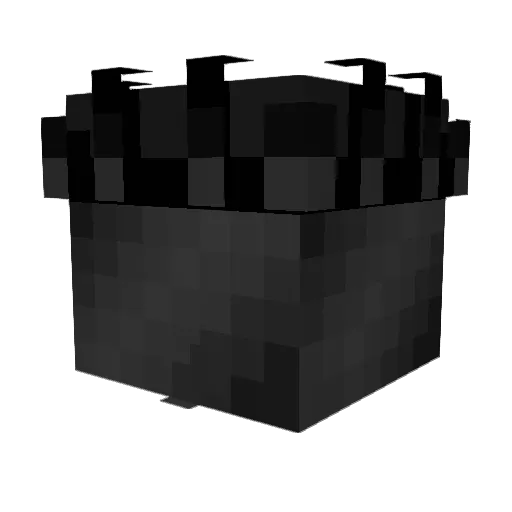 bohplayah Minecraft avatar head, 3D render