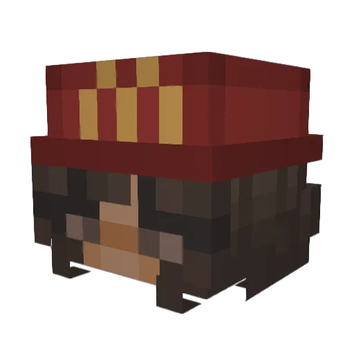 bohunkus69 Minecraft avatar head, 3D render