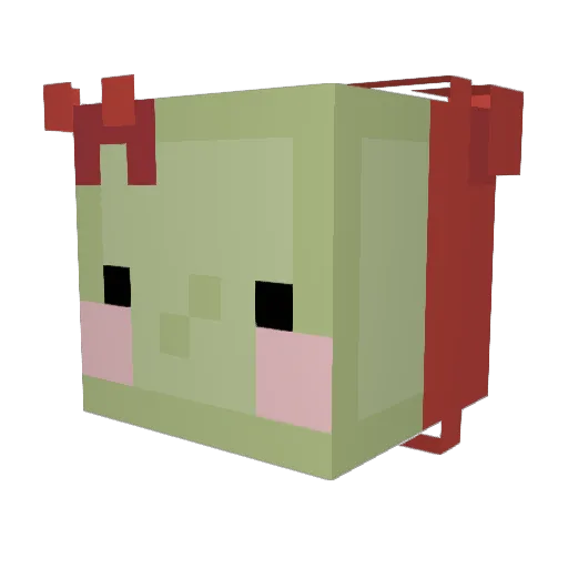boiledteeth64 Minecraft avatar head, 3D render