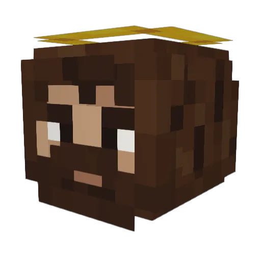 bojaynafresh Minecraft avatar head, 3D render