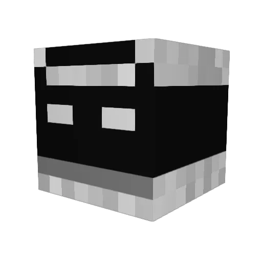 bojd Minecraft avatar head, 3D render