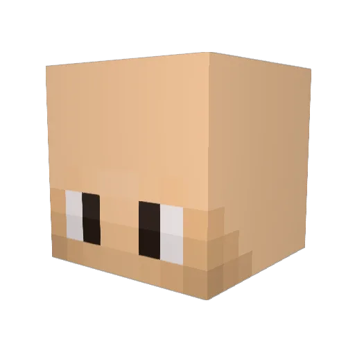 bola97396878 Minecraft avatar head, 3D render
