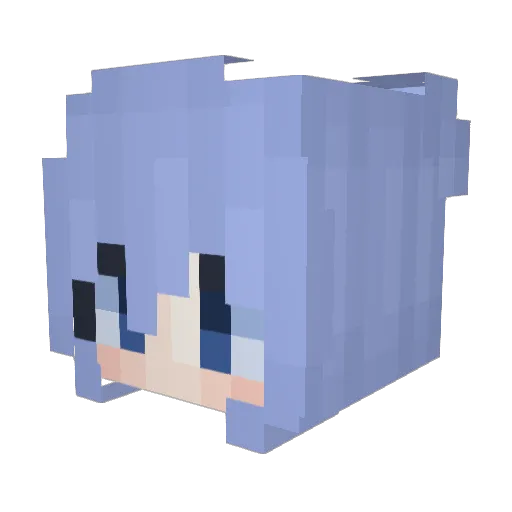 bolinh02211 Minecraft avatar head, 3D render