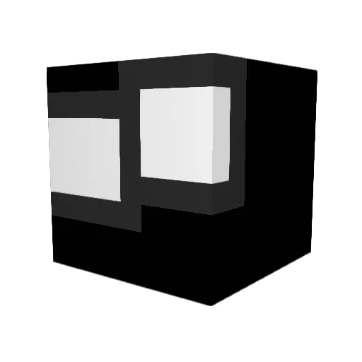 bomBastic_Belen Minecraft avatar head, 3D render