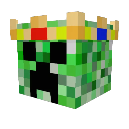 bomber6345 Minecraft avatar head, 3D render